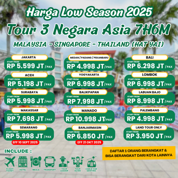 Tour 3 Negara Asia 7D6N - Gambar 2
