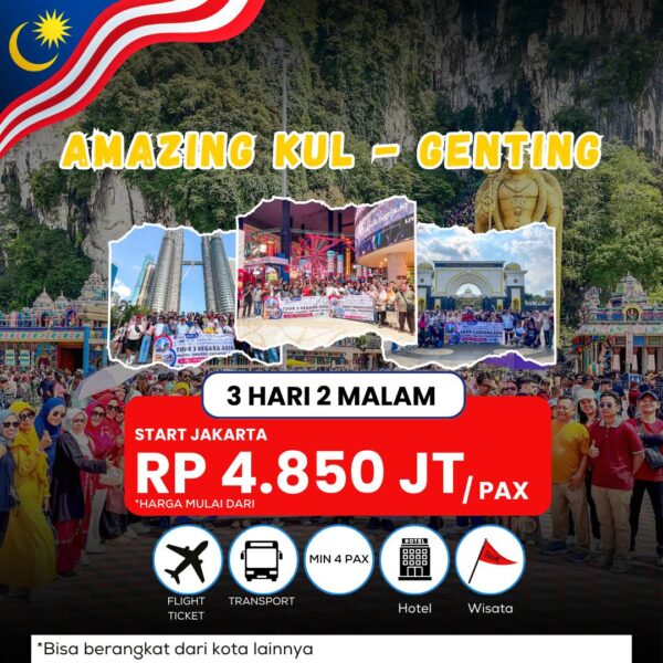 Tour Amazing Kuala Lumpur + Genting Highland 3D2N - Gambar 2