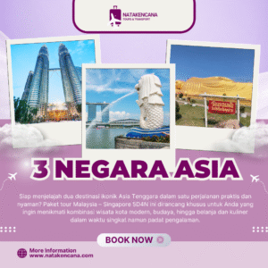 Tour 3 Negara Asia 7D6N