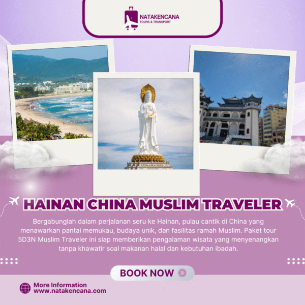 Tour Hainan China Muslim Traveler 5D3N