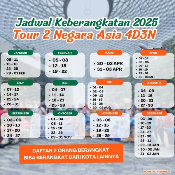 Tour 2 Negara Asia 4D3N - Gambar 4